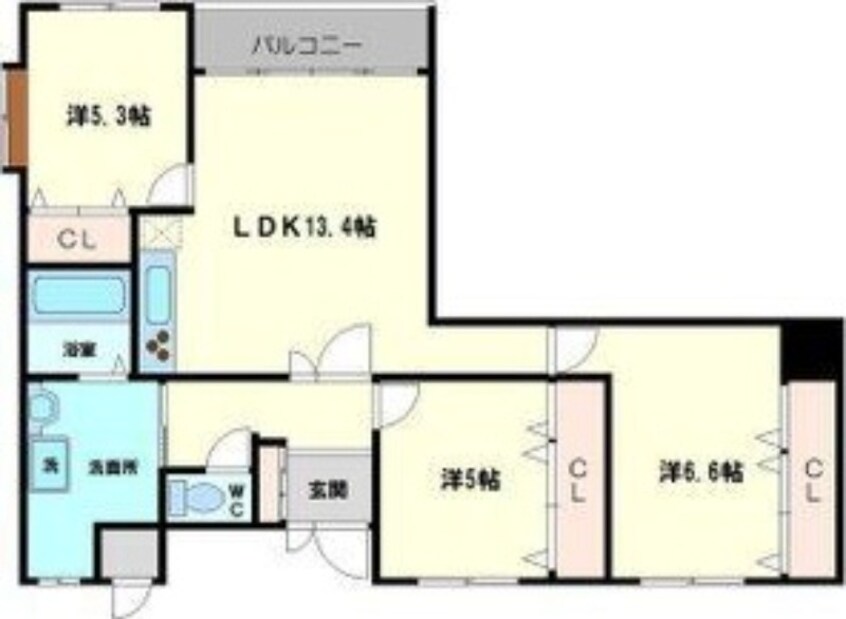 間取図 プライムアーク