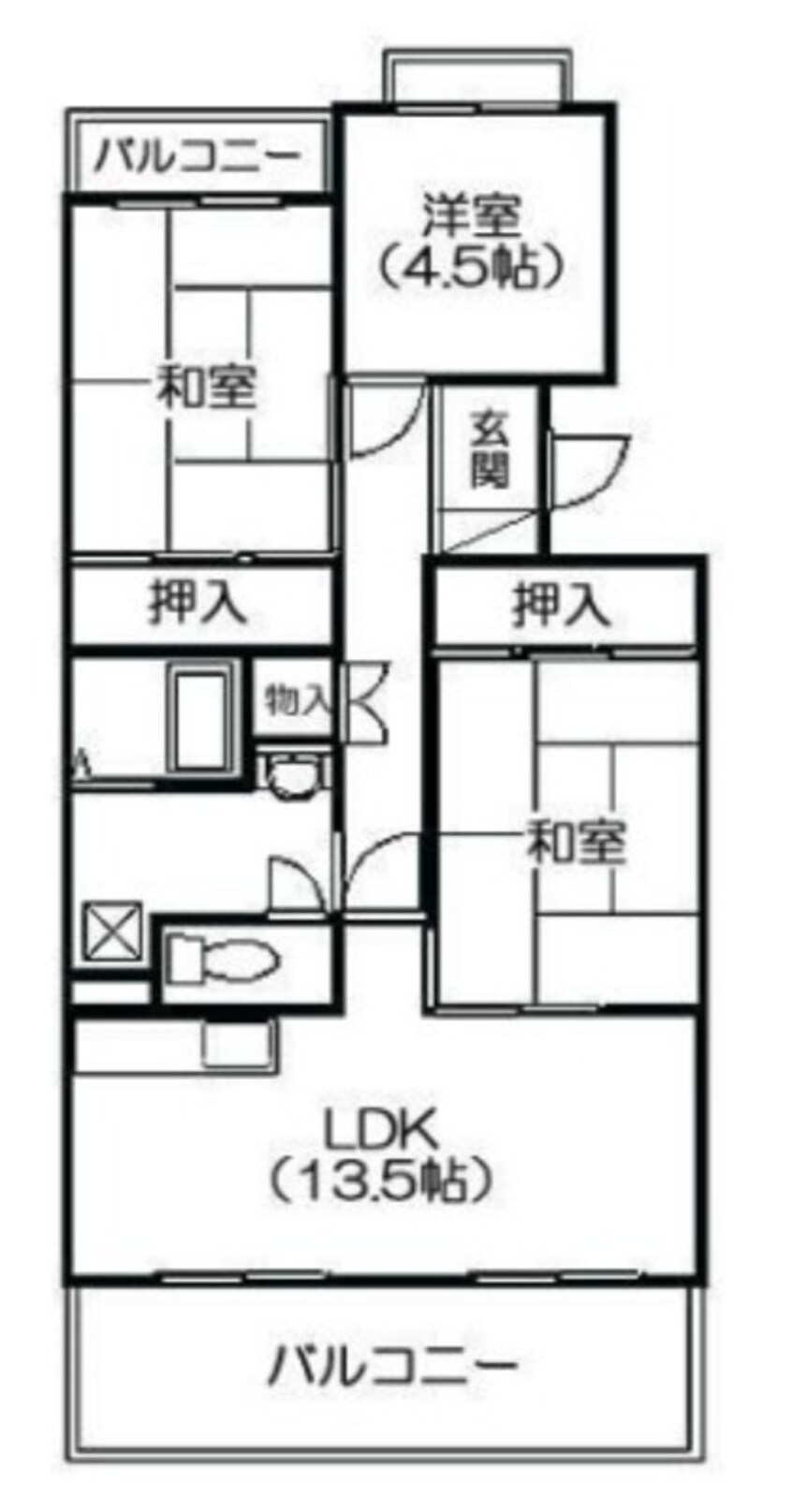間取図 T・メゾンクレールⅠ