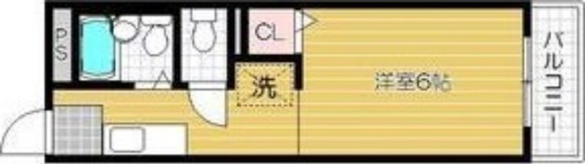 間取図 ヴィラージュみのお　Ａ