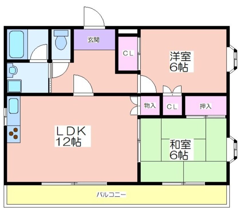 間取図 コスモス