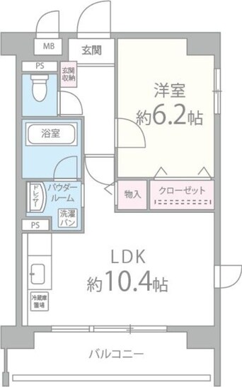 間取図 サクシード胤