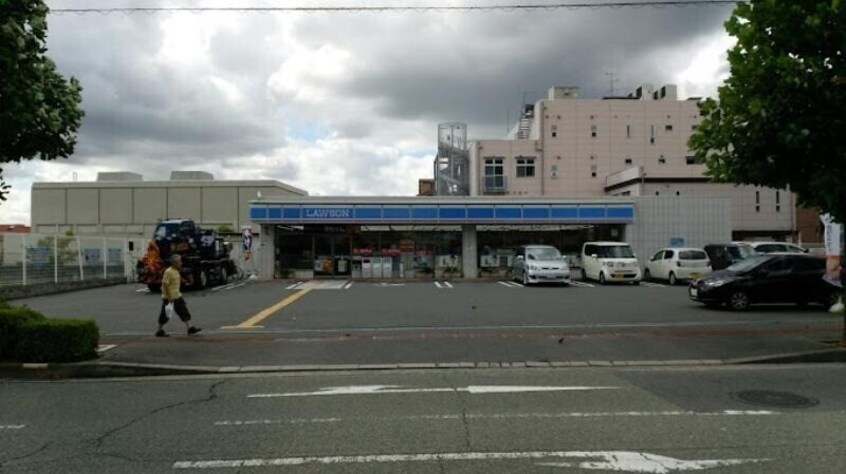 ローソン 箕面稲店(コンビニ)まで397m サンローズ唐池
