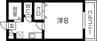 ハイツいながわ 1Kの間取り