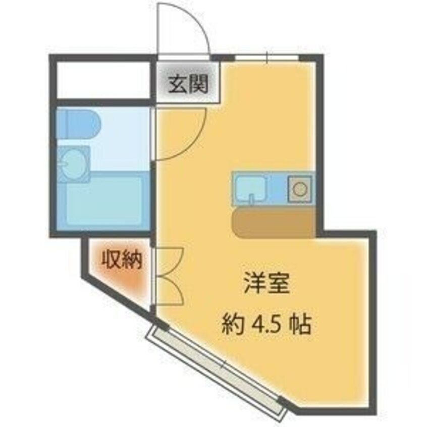 間取図 プレアール瀬川公園