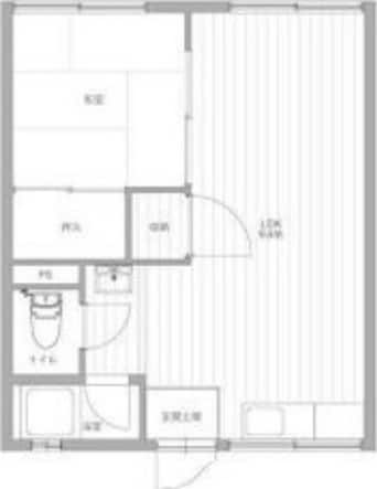 間取図 仲善ハイツ