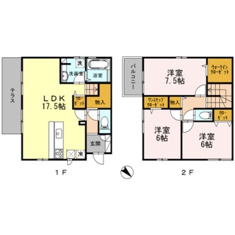 間取図 エスターテ箕面