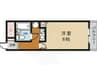 ユニハイツⅡ 1Kの間取り