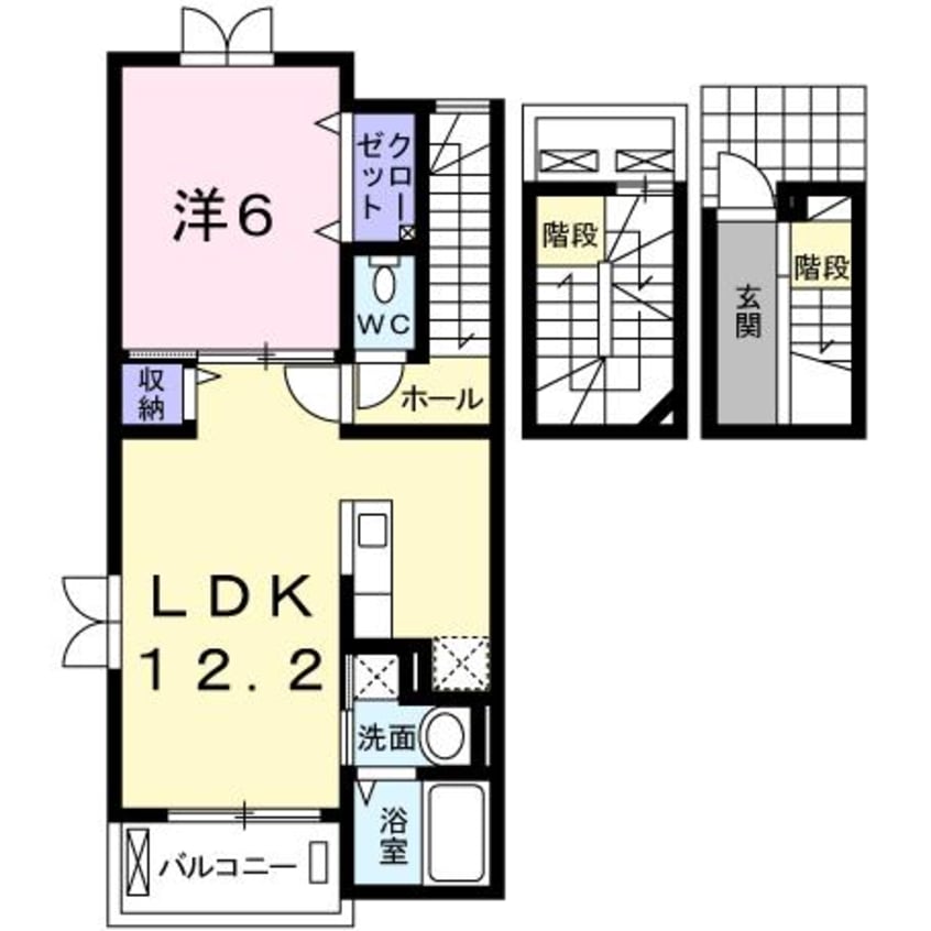 間取図 アマルフィ36