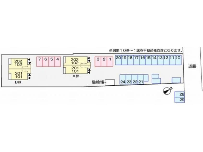  フィオーレ西庄Ｂ