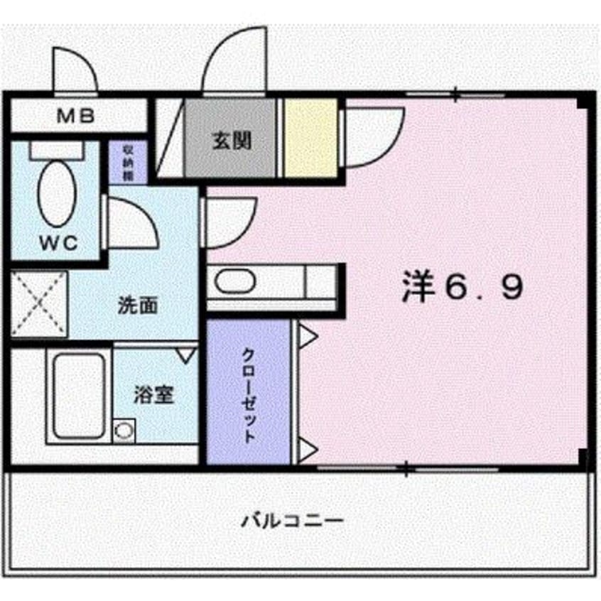 間取図 フラッツネオシティー