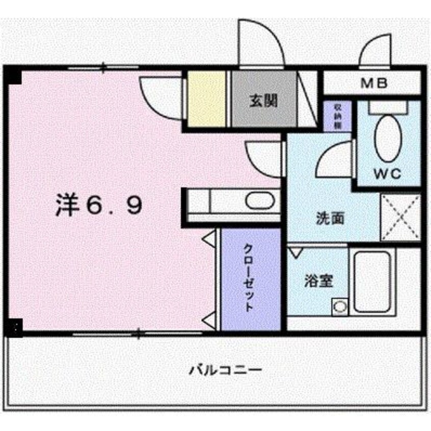 間取図 フラッツネオシティー