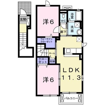 間取図 ポラリスⅡ