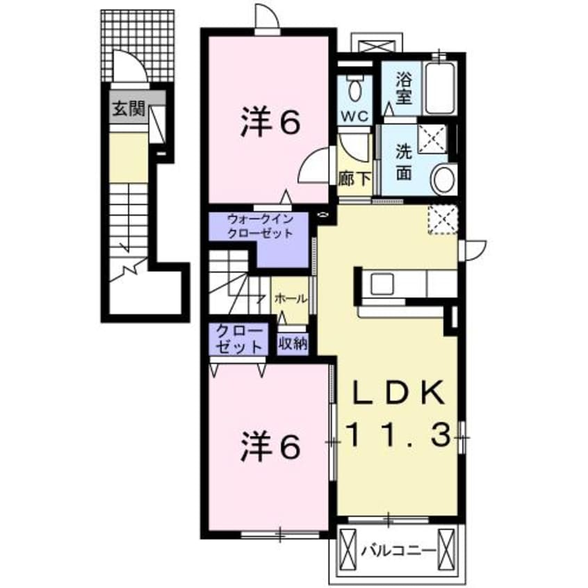 間取図 ポラリスⅡ