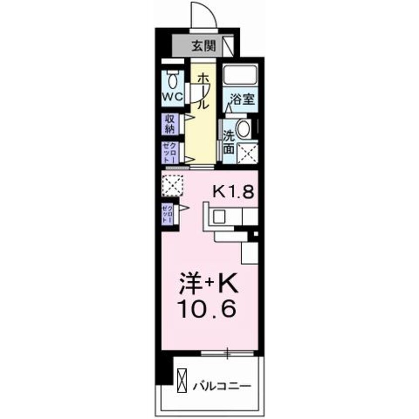 間取図 ポーシェガーデン5