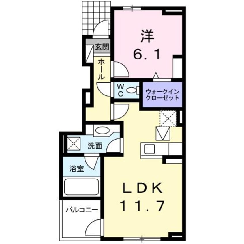 間取図 ラ・ポール