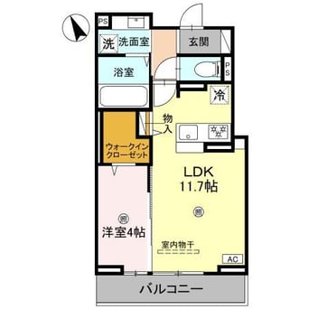 間取図 D－PLACE町坪