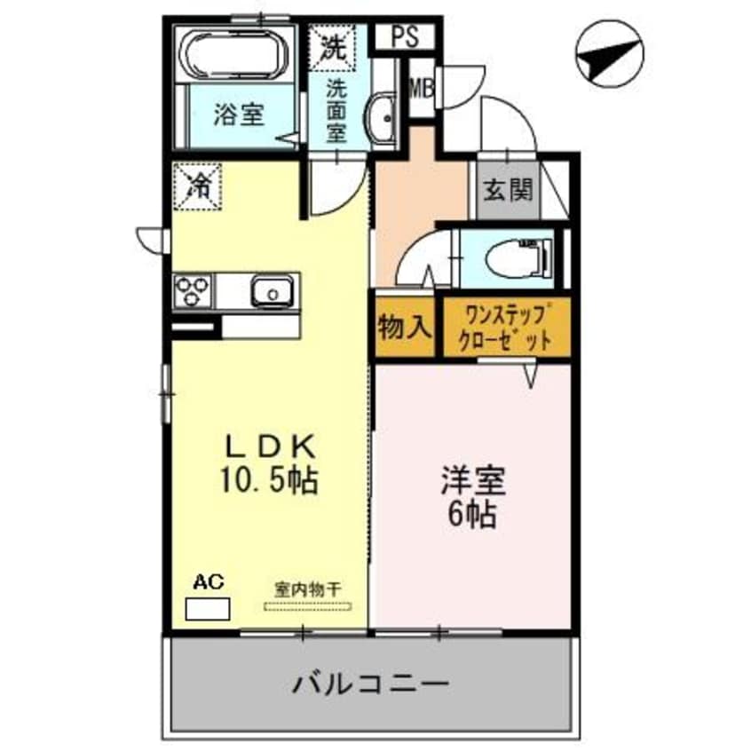 間取図 アップフィールド