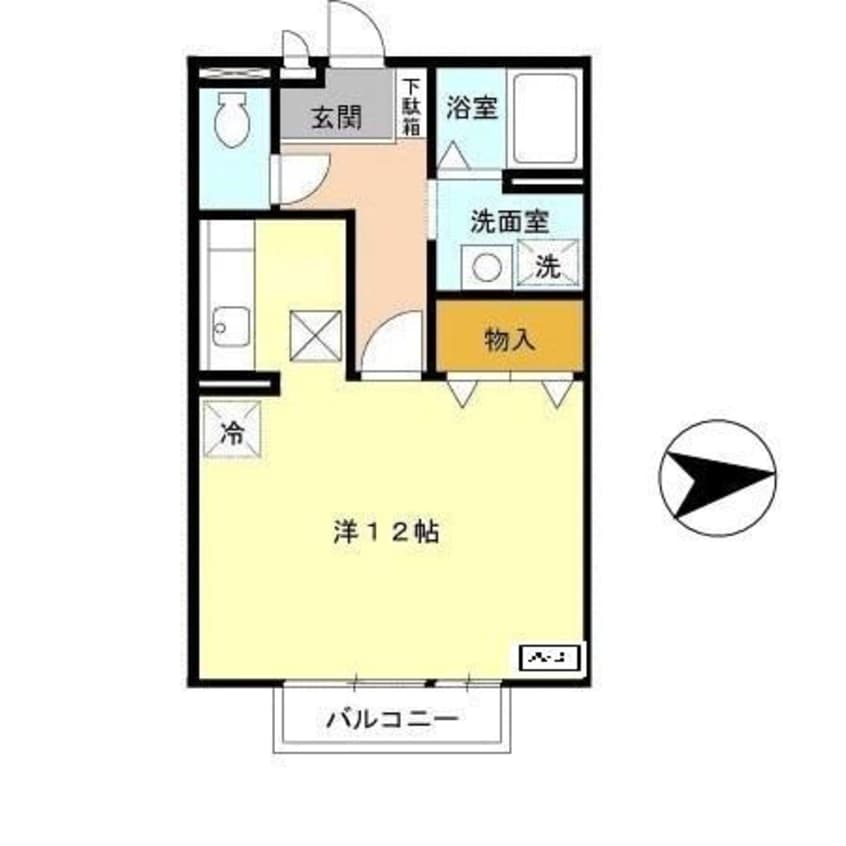 間取図 グレイスフル土山東