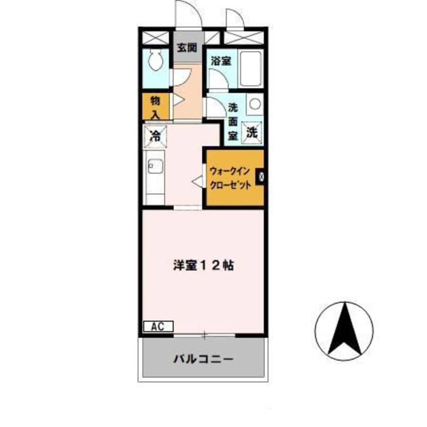 間取図 フィオーレ北条