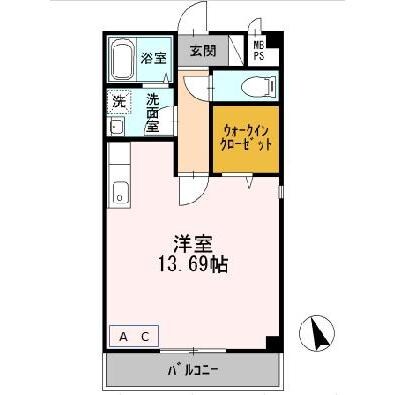 間取り図 ルミナスコート安田