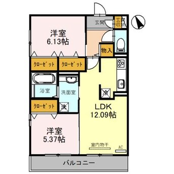 間取図 ヴィラ　ルーチェ