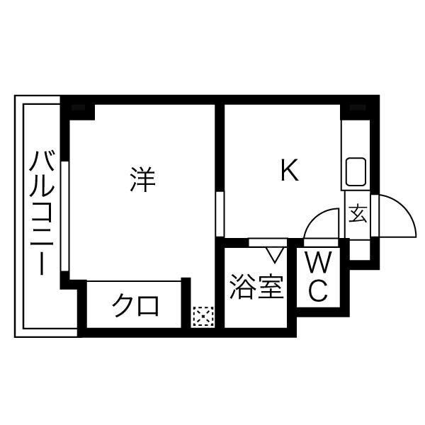 間取り図 ハッピーコート豊沢
