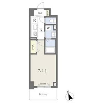 間取図 MISTRAL姫路駅前Ⅶ