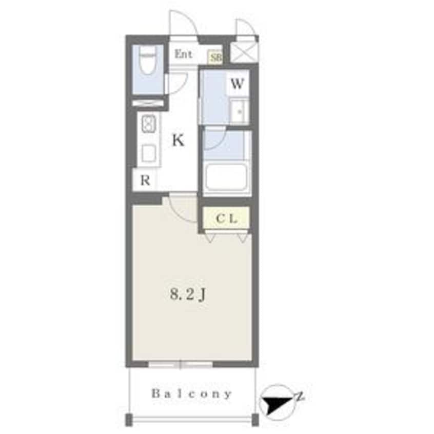 間取図 LEMIZE手柄