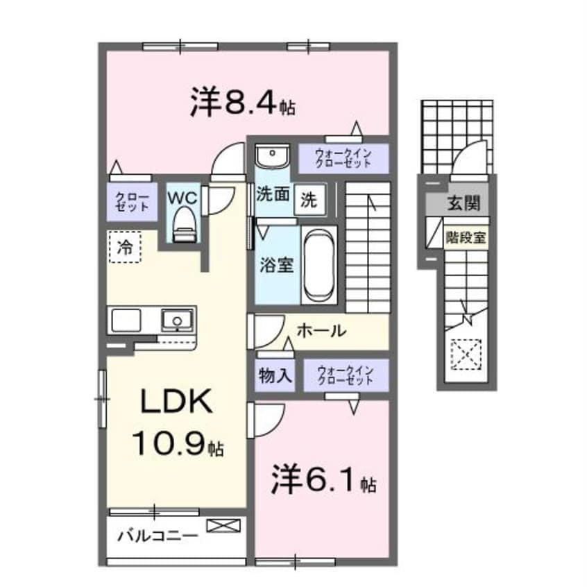 間取図 シャイニースカイ