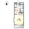 コーラル　ガーデン 1Kの間取り