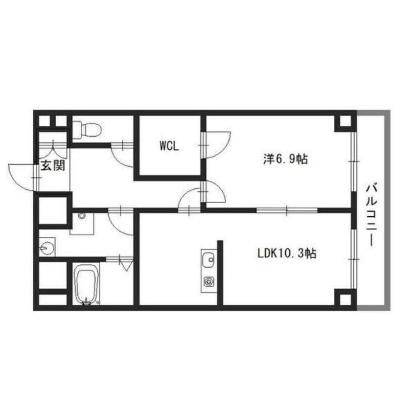 間取図 Capital.i姫路