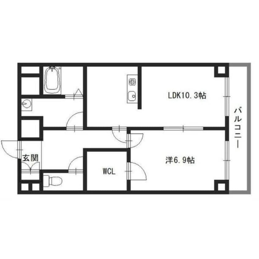 間取図 Capital.i姫路