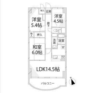間取り図 手柄アートスカイハイツ