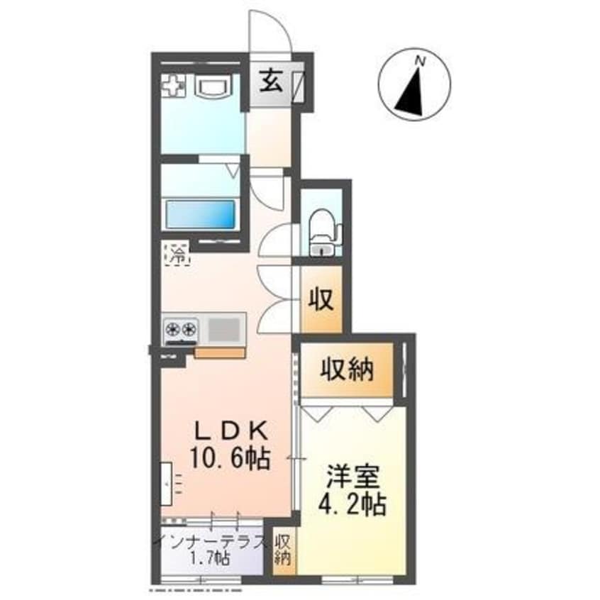 間取図 オーヴェスト　カーサ
