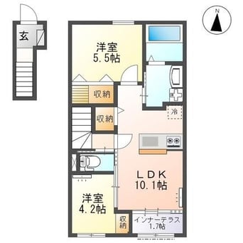 間取図 オーヴェスト　カーサ