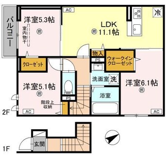 間取図 ルーチェガーデン