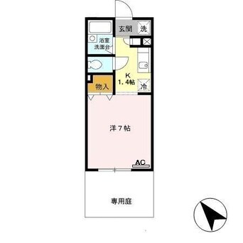 間取図 パセオ姫路Ⅱ