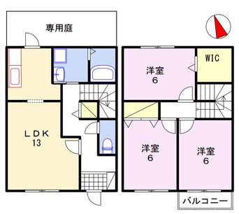 間取図 クレールマノワール