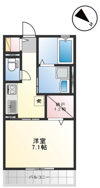 間取図 ハイム　アイリー