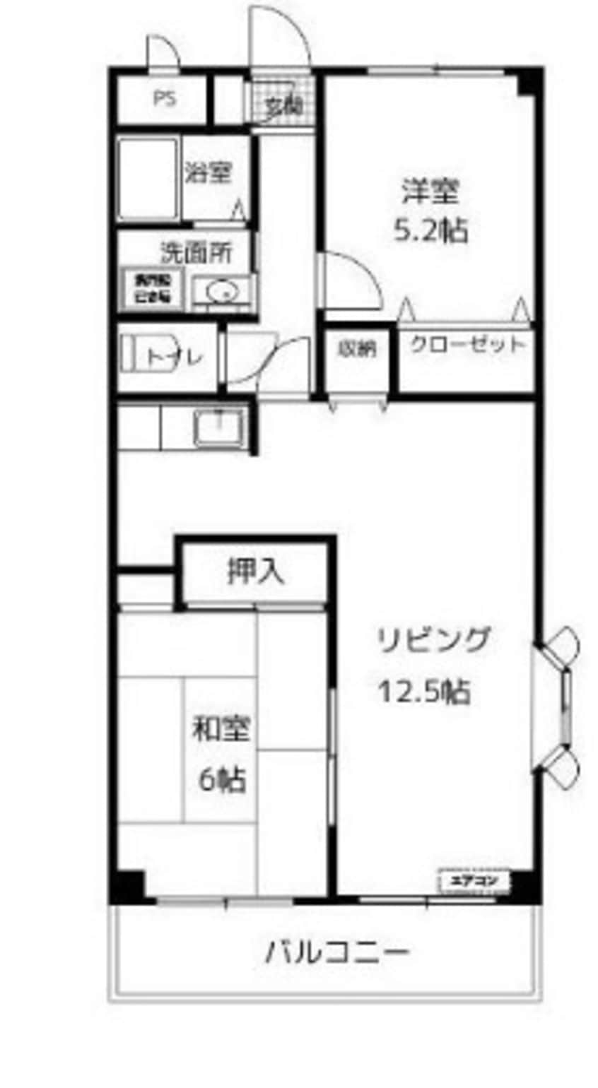 間取図 スタットニューヘン英賀保