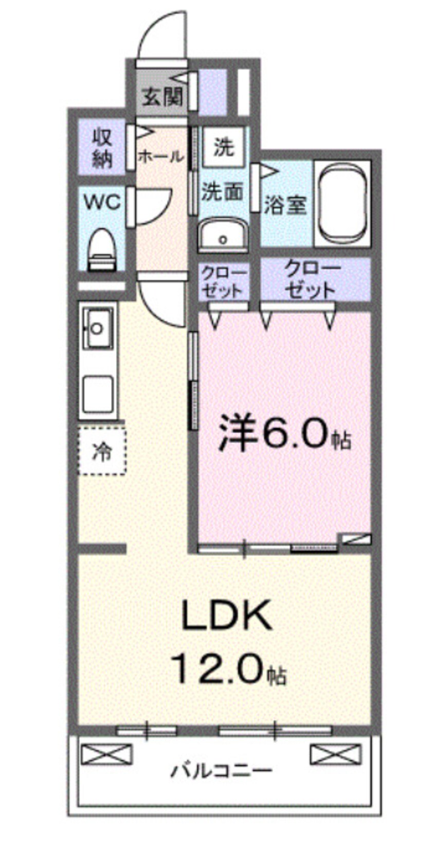 間取図 アルファポレールⅡ