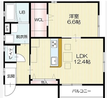 間取図 エレアージュ東姫路駅前Ⅱ