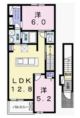 間取図 トレスオハス浜の宮