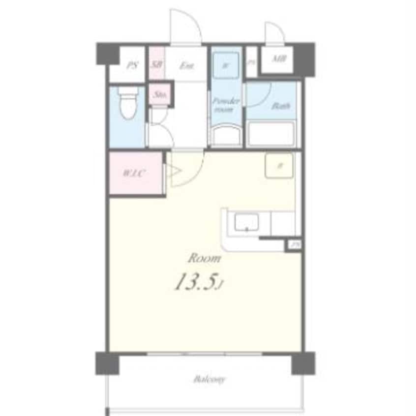 間取図 メゾンハピネスⅡ