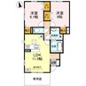 アクタス五軒屋 2LDKの間取り