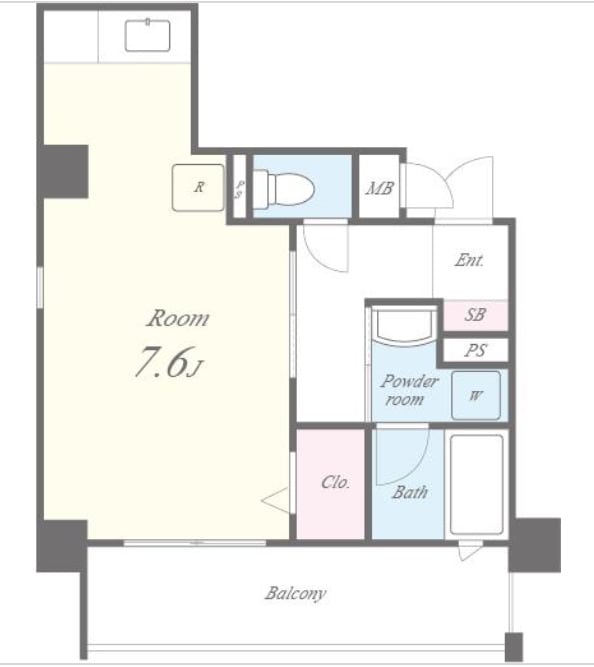 間取り図 アモーレ二階町