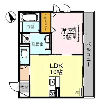 間取図 プリムローズ・佳音