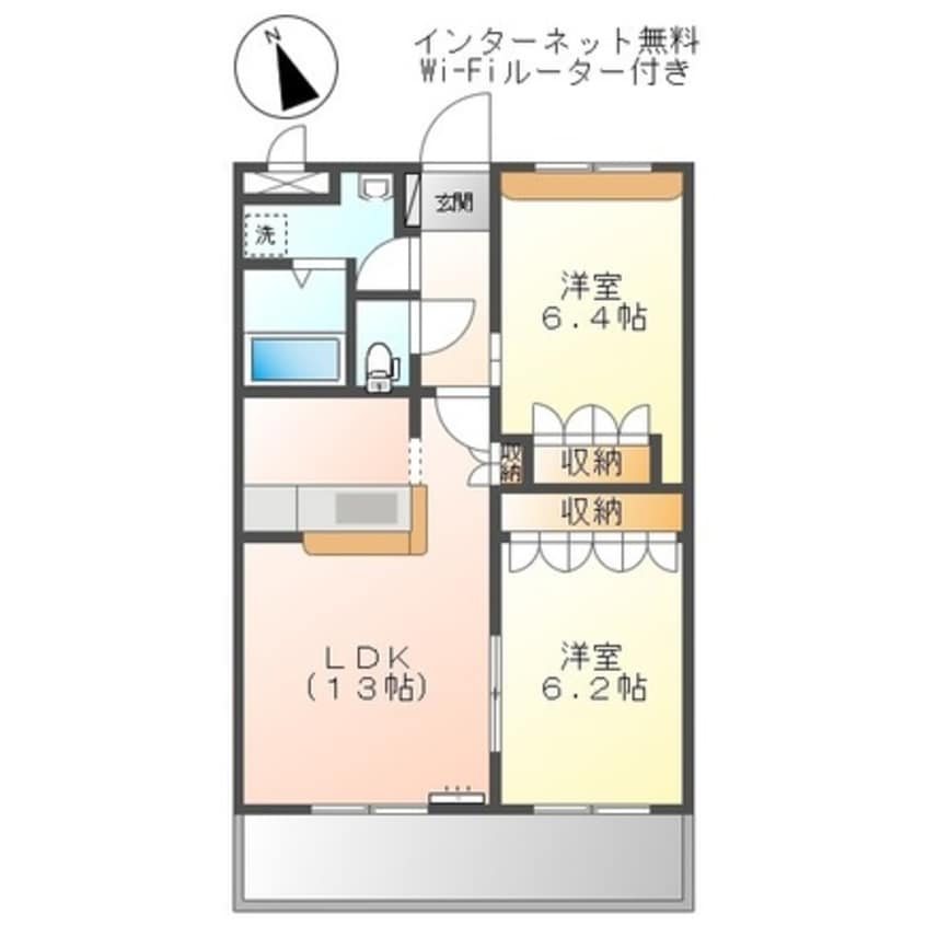 間取図 カサミラドールグランデ