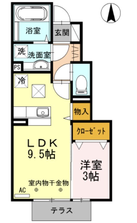 間取り図 ノワ　ココット