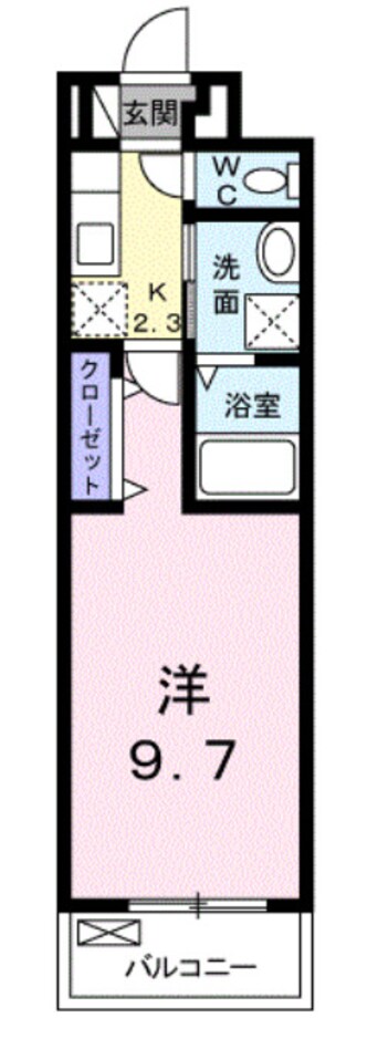 間取図 アリュール